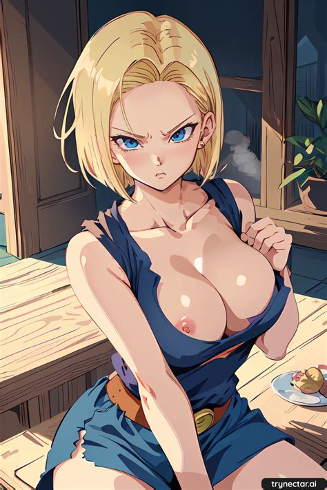 Hentai Boobs Girl Girl Girl Ai Generated Android Blonde Hair