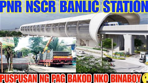 Pnr Nscr South Banlic Station Depot Area Nku Halos Matabunan Na Ang