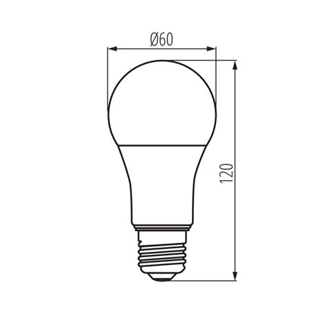 IQ LED A60 13 5W WW Żarówki LED E27 sklep Kanlux for home