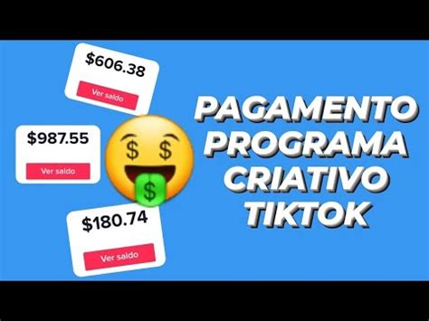 Pagamento Do Programa Criativo TikTok Beta Como Funciona YouTube