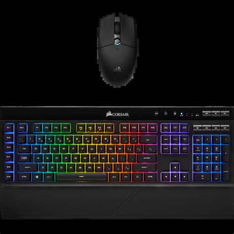 Corsair 2PC Wireless Gaming Bundle K57 Wireless Keyboard And Katar