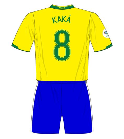 Brazil 2006 Home Number 8 Kaká 01