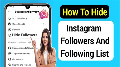 How To Hide Following And Followers List On Instagram Hide Instagram