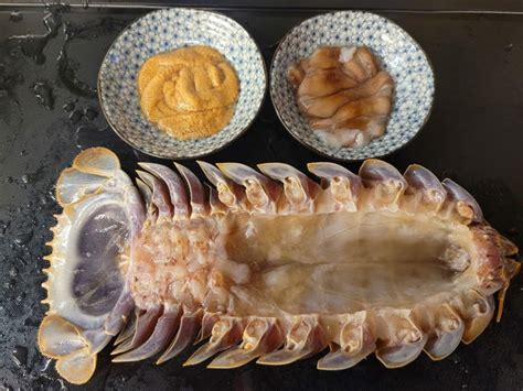 Giant Isopods Cooked