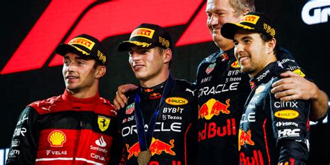 Max Verstappen Ends With A Victory In Abu Dhabi Charles Leclerc Vice