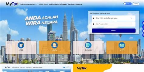 Mytax Lhdn Cara Daftar Untuk E Filing Login Pertama Semakan Cukai