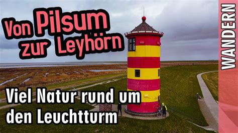 Pilsumer Leuchtturm Leyhörn Wandern in Ostfriesland Pilsum