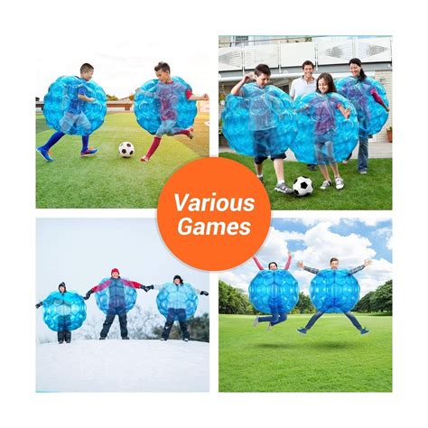 2 Pack Bumper Balls 36inch Inflatable Sumo Ball Durable Pvc Vinyl Material Ebay