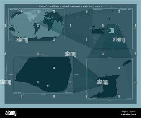Chaguanas Borough Of Trinidad And Tobago Diagram Showing The Location