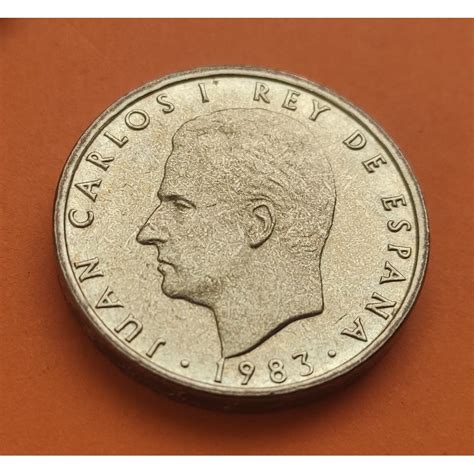 Monedas X Espa A Pesetas Juan Carlos I Flor De Lis Arriba