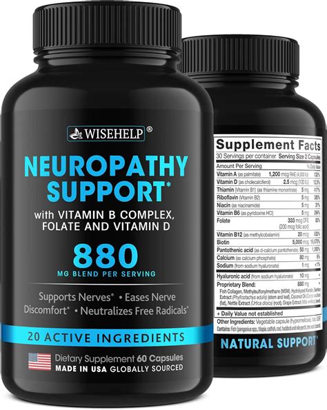 Buy Neuropathy Support Natural Nerve Discomfort Relief Made In Usa