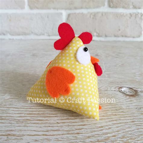 33 Chicken Triangle Sewing Pattern DonnieEdison