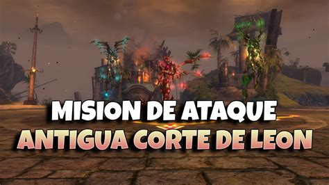 Guild Wars Mision De Ataque Antigua Corte De Leon Gameplay