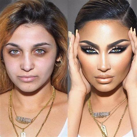 Amazing Makeup Transformations Before After