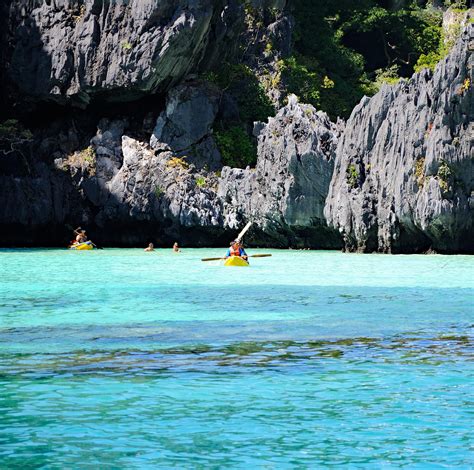 Kayaking near Small Lagoon, Palawan last November felt like playing in ...