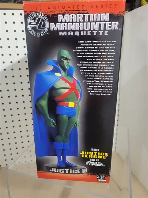 Justice League Animated Series MARTIAN MANHUNTER Maquette DC Direct