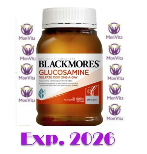 Promo Blackmores Glucosamine Sulfate Mg One A Day Tablets