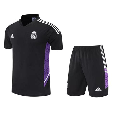 CONJUNTO DE TREINO REAL MADRID 2023 CAMISA DE TREINO E CALÇÃO CLIMALITE