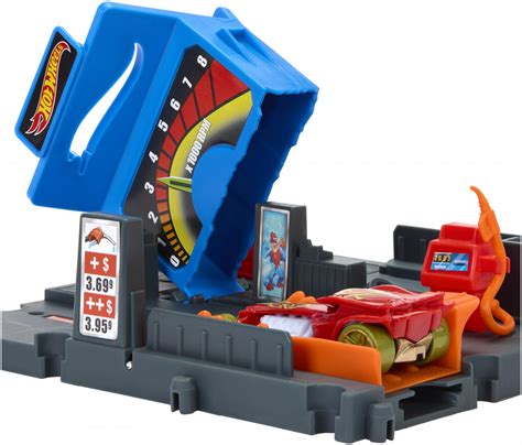 Mattel Hot Wheels Πίστα City Fuel Station Shift για 4 ετών HKX45 for