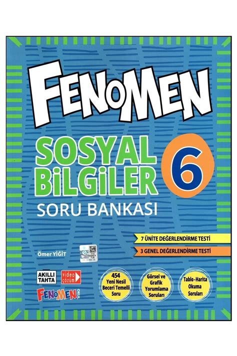 Fenomen Yay Nc L K Fenomen S N F Sosyal Bilgiler Soru Bankas Fiyat