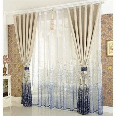 Printed Polyester Window Curtain Fabric GSM 200 At Rs 400 Meter In Pune