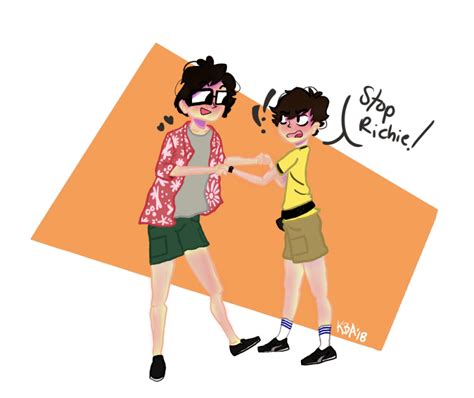 Richie X Eddie Rddie Fanart From It 2017 By Kathrynba4 On Deviantart