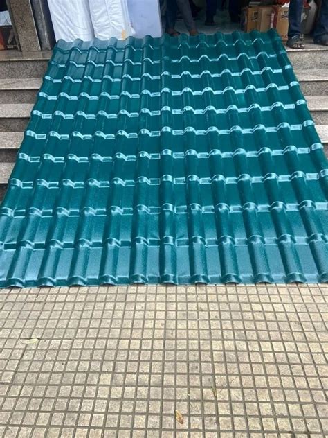 Asa Red Green Choklate Brown Grey Polyworld Upvc Roofing Sheet