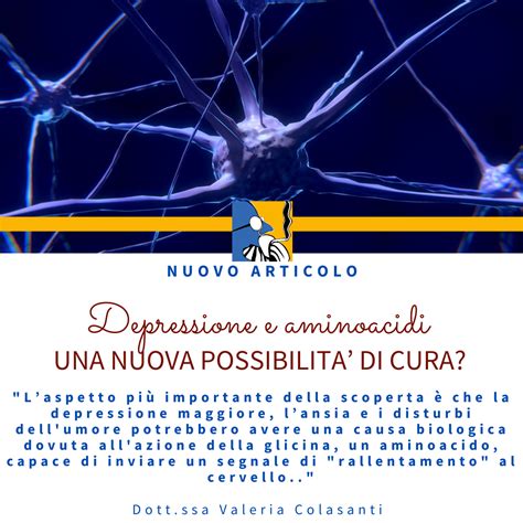 Depressione e aminoacidi Una nuova possibilità di cura Il sigaro di