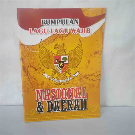 Jual Buku Kumpulan Lagu Lagu Wajib Nasional Dan Daerah Untuk