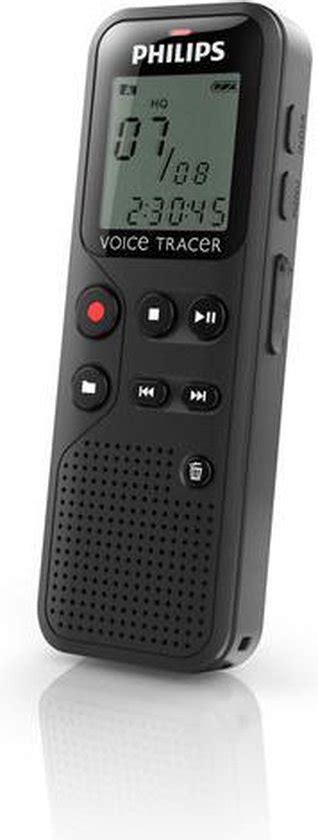 Philips Dvt1100 Digitale Voice Recorder Zwart