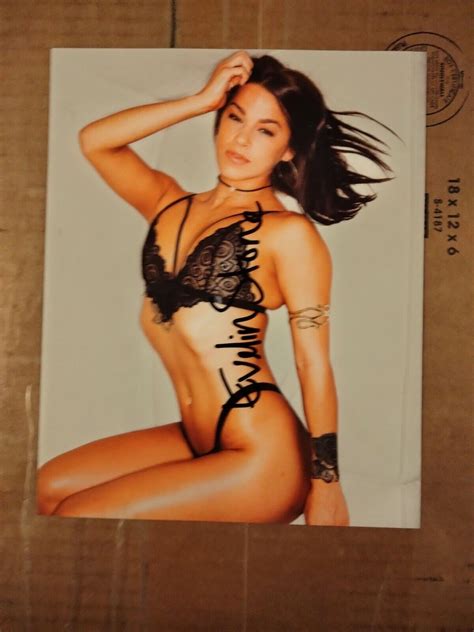 Pornstar Evelin Stone Autographed 8x10 Photo Nude EBay