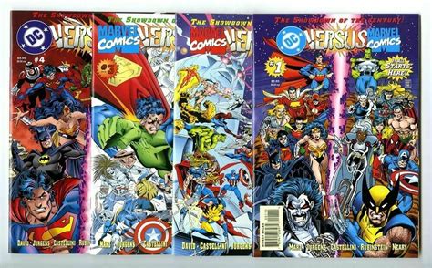 Comicsvalue Dc Versus Marvel Epic Crossover Comic Book