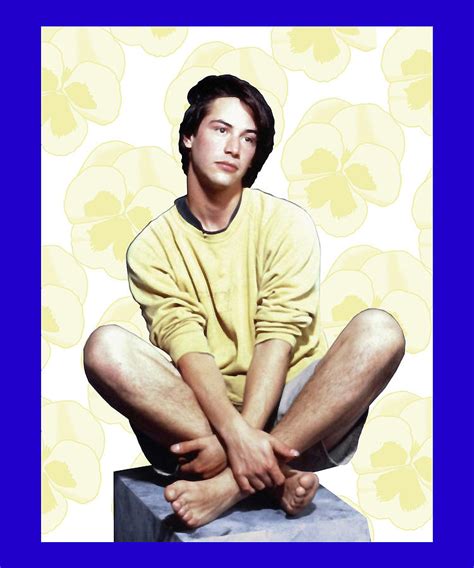 Vintage Retro Keanu Handsome Reeves Male Actor Gifts Best Men Digital