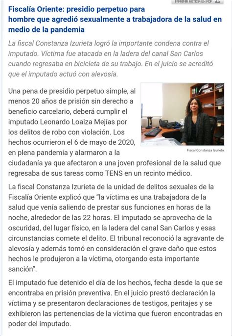 Fiscalia Oriente On Twitter Fiscal Constanza Izurieta De