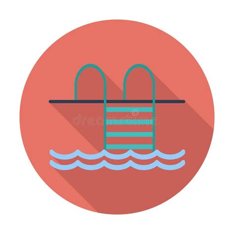 Pool Flat Icon Stock Vector Illustration Of Swim Isolated 89293738