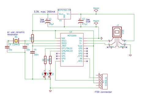 Usb To Uart Circuit Diagram