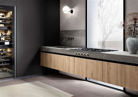 Rovere Buckskin Encimera De Cocina De Gres Porcel Nico Imitaci N Madera