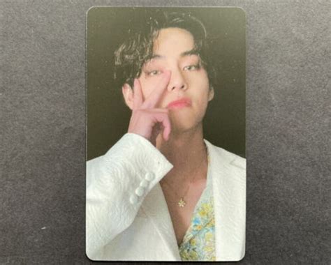 BTS BE DELUXE EDITION LUCKY DRAW EVENT M2U PHOTO CARD TAEHYUNG GRAMMY