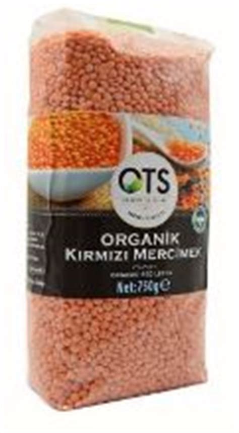 OTS Organik Kırmızı Mercimek 750 gr