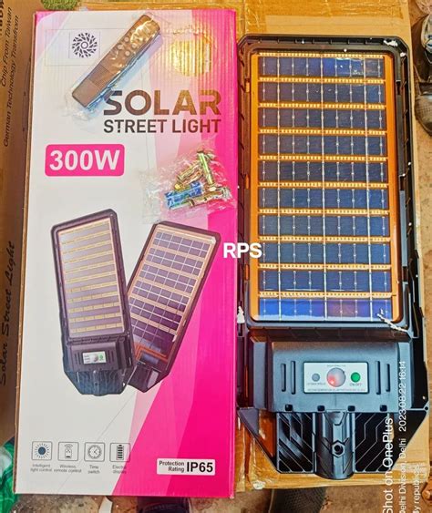 W Bifacial Solar Street Light At Rs Solar Led Street Light In