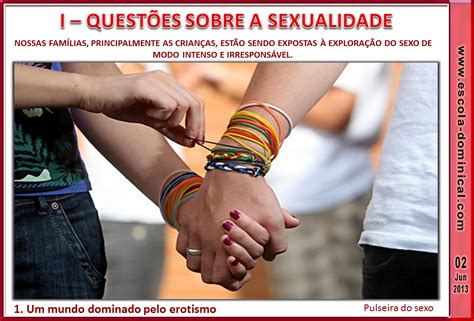 Escola Bíblica Dominical LiÇÃo 9 A FamÍlia E A Sexualidade