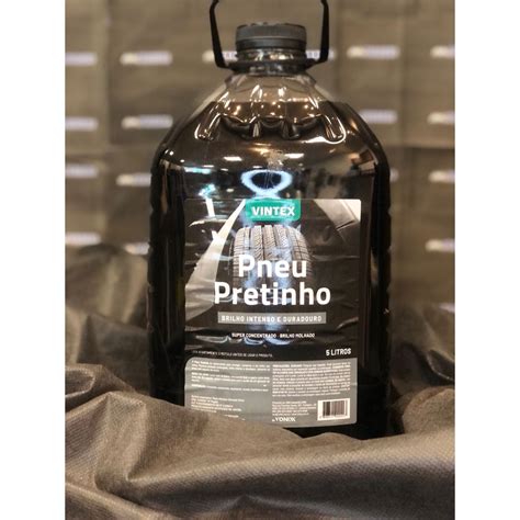 Pneu Pretinho 5 L Vintex Vonixx Super Concentrado E Brilho Intenso E