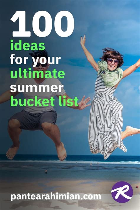 Two People Jumping In The Air With Text Overlay Reading Ideas For