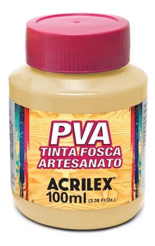 Tinta Fosca Para Artesanato Acrilex Ml Pva Mdf Mercadolivre