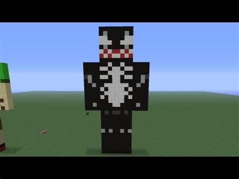 Minecraft Pixel Art Venom Extreme Tutorial YouTube