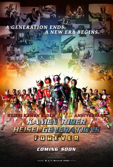 Film Kamen Rider Heisei Generations Forever Akhirnya Akan Hadir Di