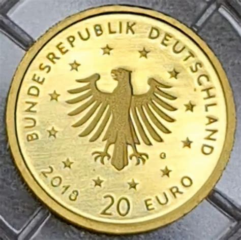 Deutschland BRD 20 Euro Goldmünze 1 8 Unze Gold 2018 G Heimische Vögel