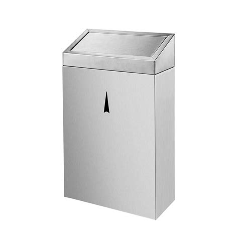 Stainless Steel Wall Mounted Dustbin Garbage Bin Hotel Buy Stainless