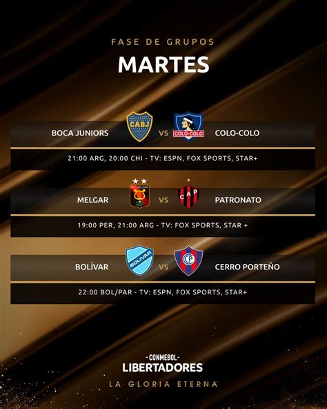 Conmebol Libertadores On Twitter Etapa De Definiciones Hoy