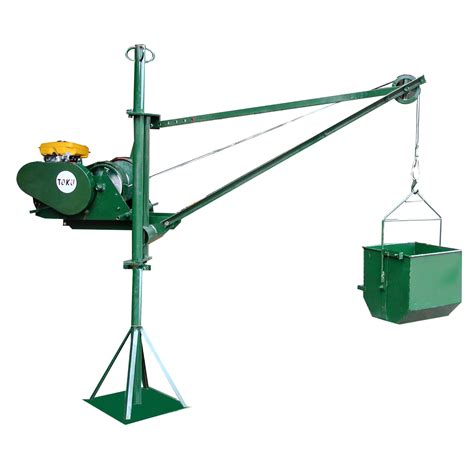 Toku Tkplh300r Portable Lifting Hoist With Petrol Engine Robin Ey20d